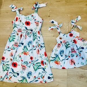 Mommy and me matching dresses Medium/2T
